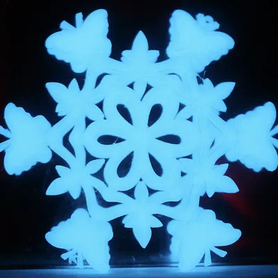 Bông tuyết phát quang (Phosphorescent Snowflakes)