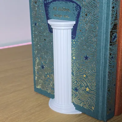 Buchstütze Buchhalterung Bücherstütze Säule – Chặn sách dạng cột La Mã
