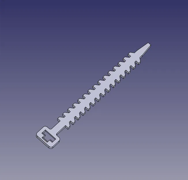 Dây rút TPU tham số hoá đa năng (Universal parametric TPU tie) - Image 1