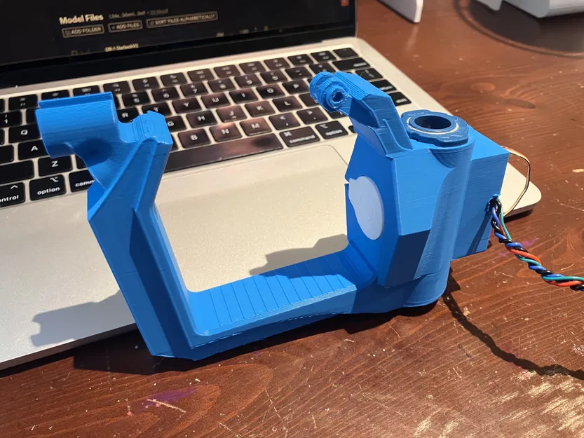 Mẫu In 3D Bản lề Chèo Thuyền Cảm Biến Lực openRow V2 Oarlock - Image 1