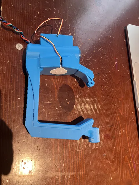 Mẫu In 3D Bản lề Chèo Thuyền Cảm Biến Lực openRow V2 Oarlock - Image 3