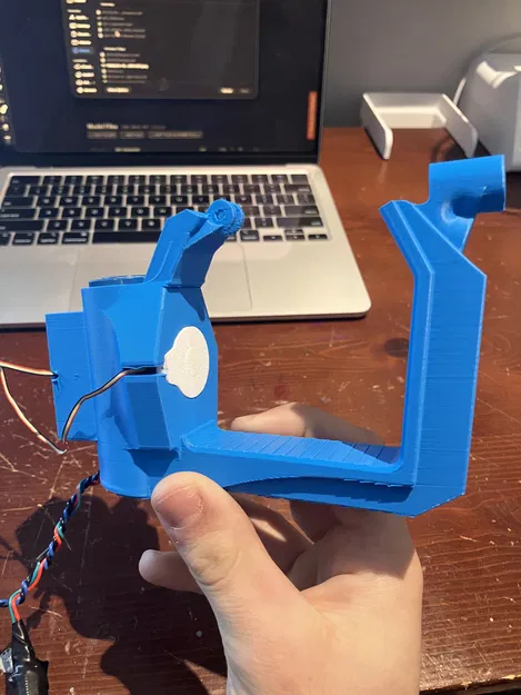 Mẫu In 3D Bản lề Chèo Thuyền Cảm Biến Lực openRow V2 Oarlock - Image 4