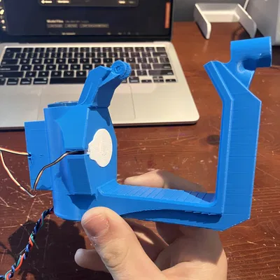 Mẫu In 3D Bản lề Chèo Thuyền Cảm Biến Lực openRow V2 Oarlock