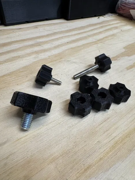 Núm vặn cho bu-lông hệ metric (Metric bolt knobs) - Image 1