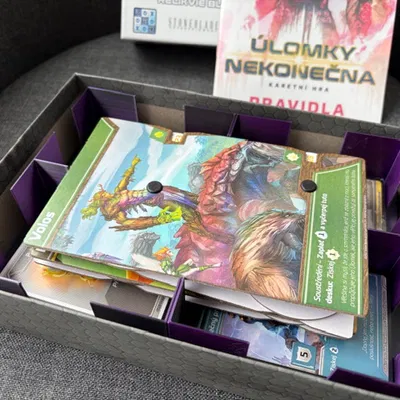 Úlomky Nekonečna - box insert