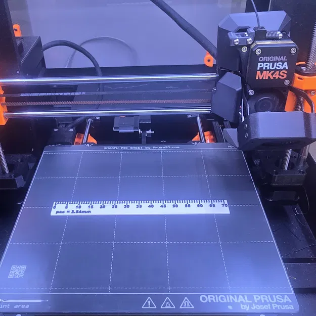 Thước đo bước 2,54 mm (2.54 mm pitch ruler) - Image 4