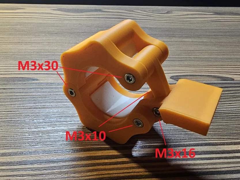 Kẹp Tạ Tháo Nhanh (Quick Release) Cho Thanh 30mm - Image 4