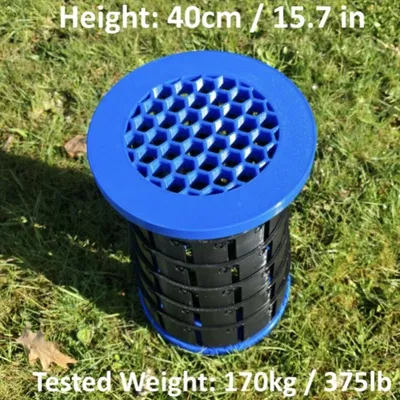 Ghế Gấp Gọn 3D Cho Dân Cắm Trại