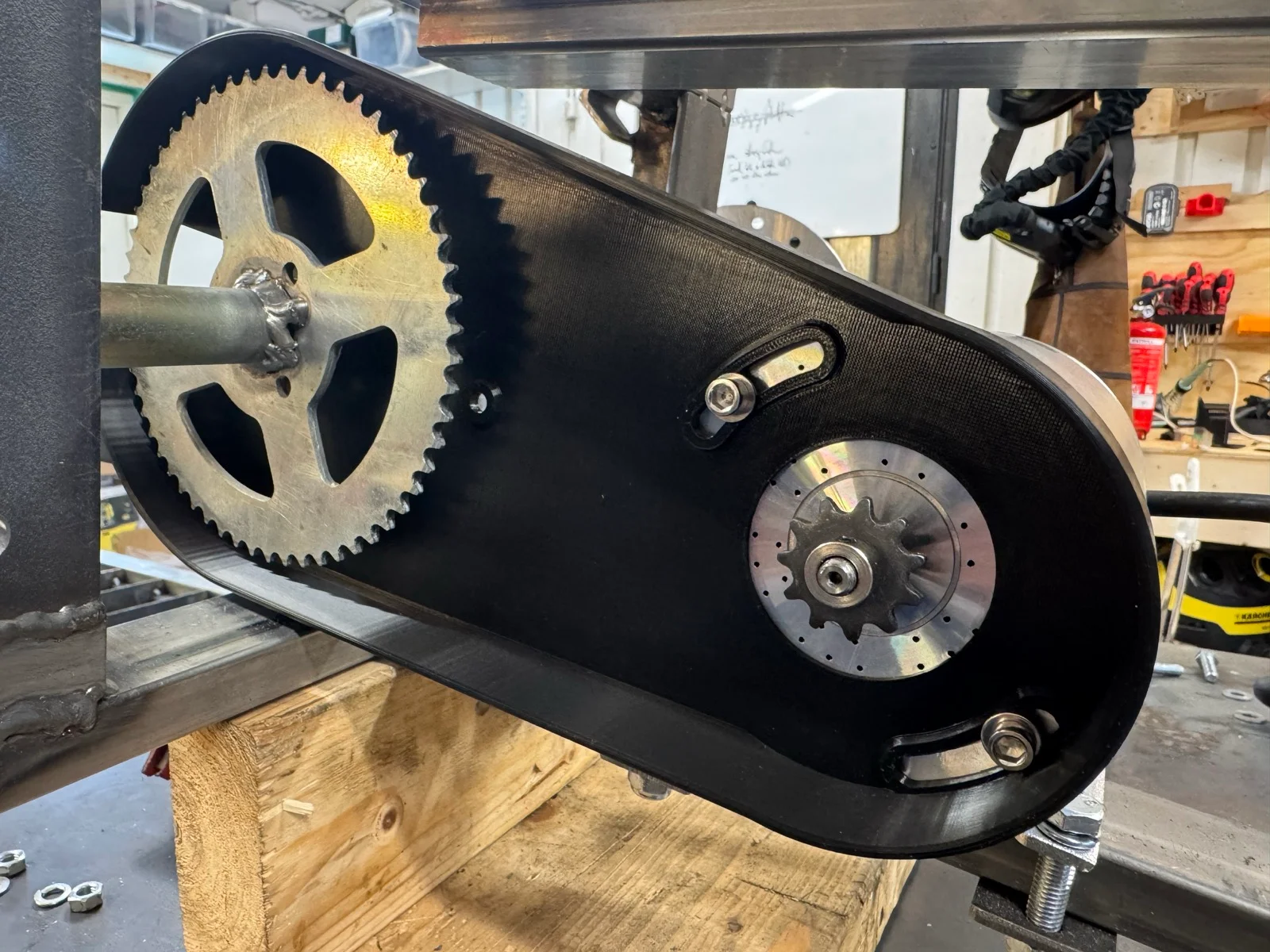 Ốp sên cho kit chuyển đổi motor điện 2kw/3kw… 1