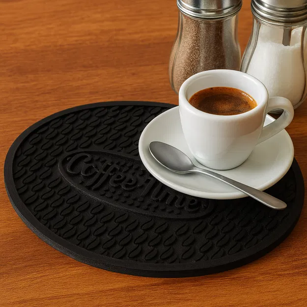 Tấm lót TPU hạt cà phê – “Coffee Time” - Image 2