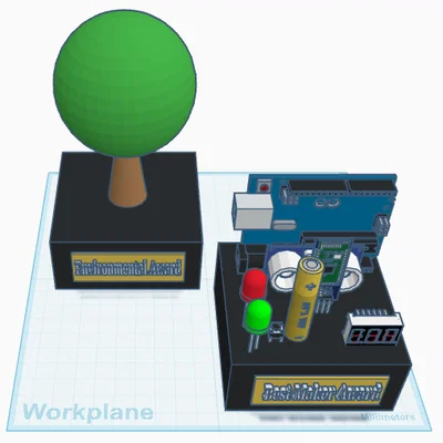 Cúp Vinh Danh Môi Trường & Sáng Tạo 3D