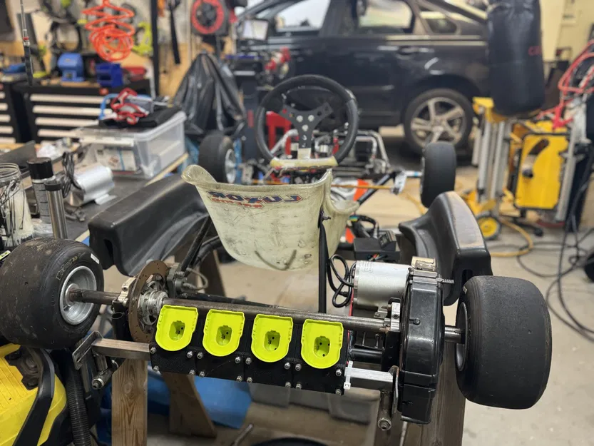 Bộ chuyển đổi go-kart sang điện (electric conversion kit / parts) in 3D - Image 1