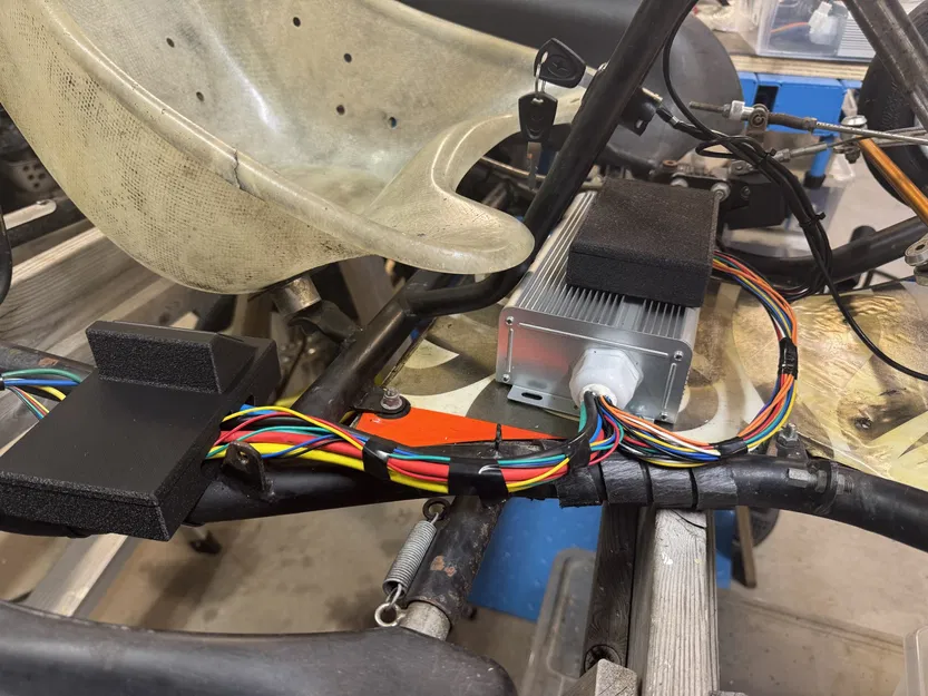 Bộ chuyển đổi go-kart sang điện (electric conversion kit / parts) in 3D - Image 2