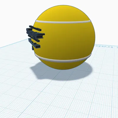 Quả bóng Wimbledon (mô hình 3D)