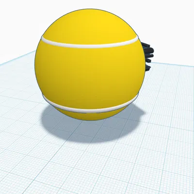 Quả bóng Wimbledon (mô hình 3D)