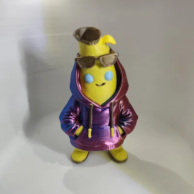 Mô Hình Peely Fortnite Mặc Áo Hoodie