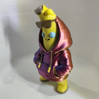 Mô Hình Peely Fortnite Mặc Áo Hoodie