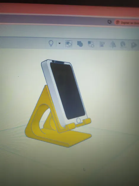 Chân đế điện thoại 3D để bàn tiện lợi, hiện đại - Image 1