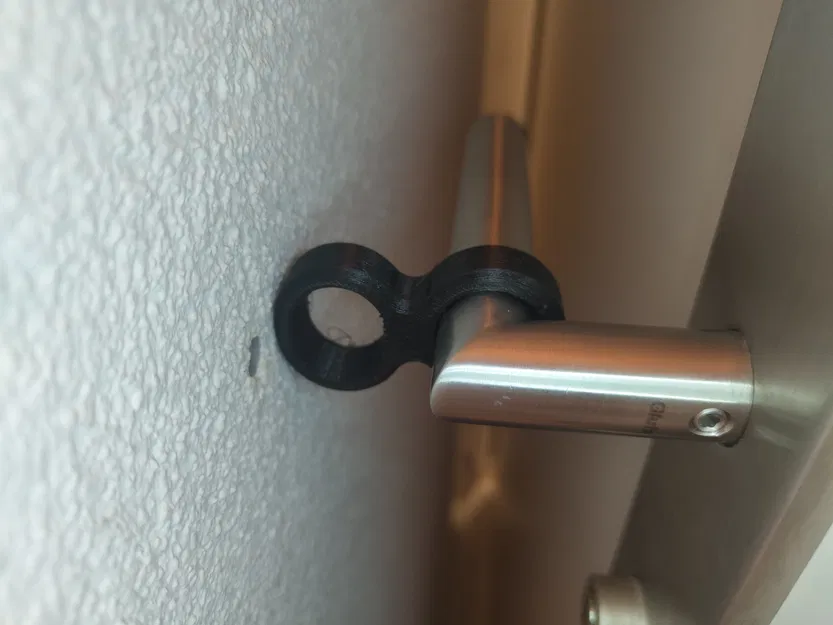 Đệm chống va tường cho tay nắm cửa 20mm (TPU) - Image 2