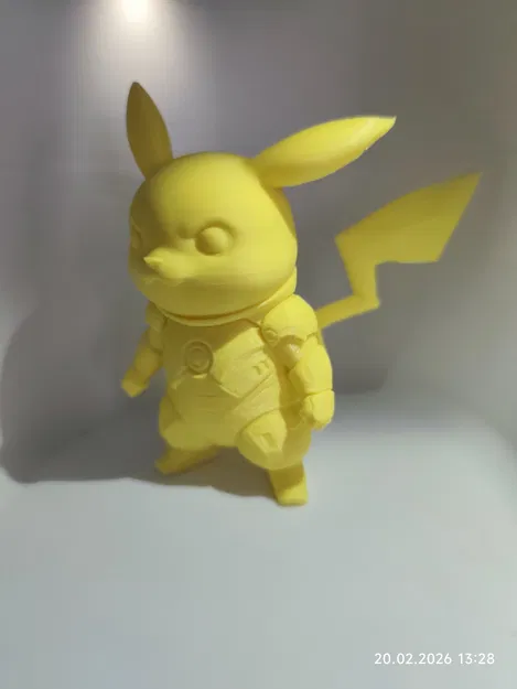 Mô Hình Pikachu Mặc Giáp Iron Man - Pokemon x Marvel Độc Lạ - Image 4