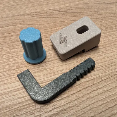 Kẹp dây cáp – 100% in được – không cần support – tối đa 3 dây