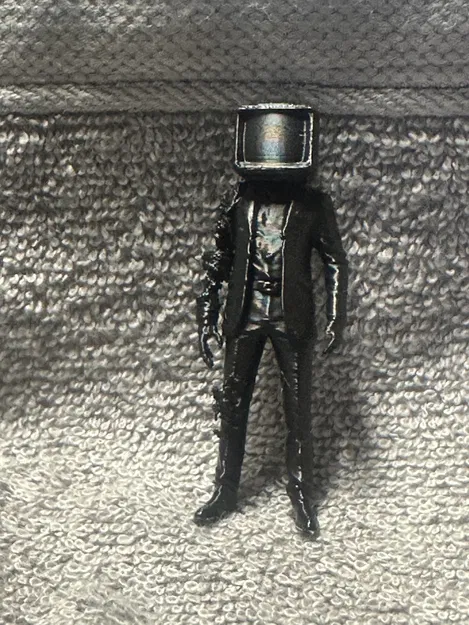 Mô Hình "TV Head": Nửa Người Nửa Robot TV Độc Đáo - Image 1