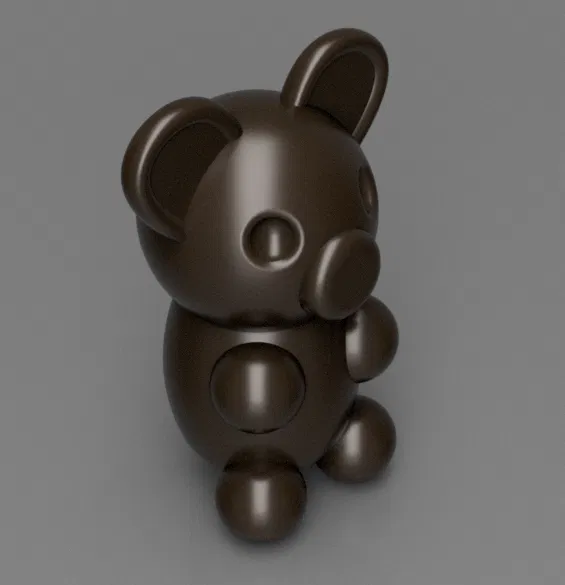 Mô Hình Gấu Koala 3D Dễ Thương Để Trang Trí - Image 1