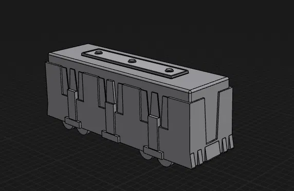 Mô Hình Toa Xe Lửa Thay Thế Cho Boardgame Ticket to Ride - Image 1