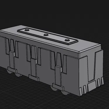 Mô Hình Toa Xe Lửa Thay Thế Cho Boardgame Ticket to Ride