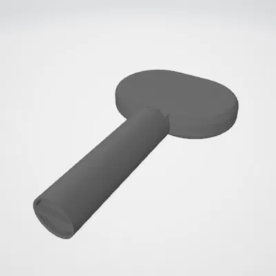 Chìa Khóa Mở Phụ Kiện Phòng Tắm Dana In 3D