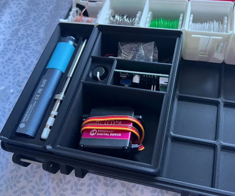 Khay chứa servo & phụ kiện (Servo supplies bin) - Image 1