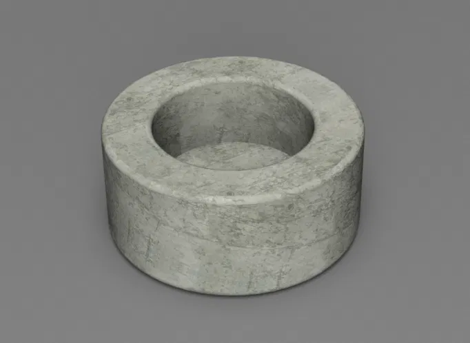 Khuôn đổ teelichthalter | Khuôn bê tông in 3D | 2 mảnh - Image 2