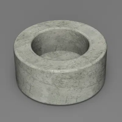 Khuôn đổ teelichthalter | Khuôn bê tông in 3D | 2 mảnh