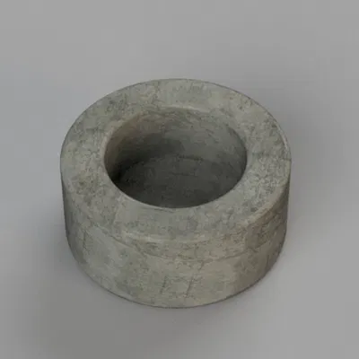 Khuôn đổ teelichthalter | Khuôn bê tông in 3D | 2 mảnh