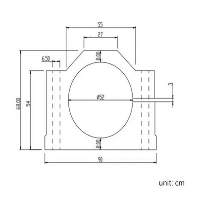 Adapter Spindle 52mm cho OpenBuilds CNC