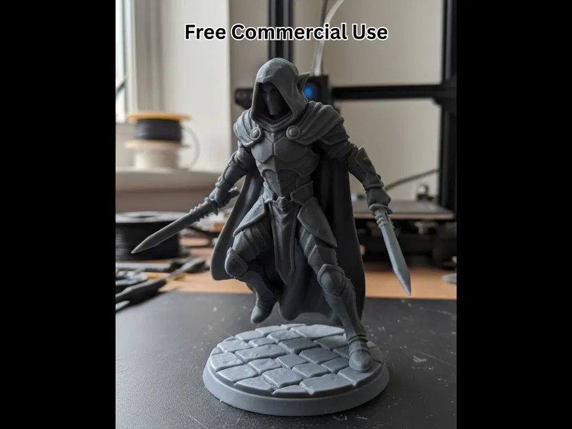 Mô Hình Sát Thủ Dark Elf (Dark Elf Assassin Figure) - Image 1