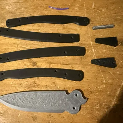 Dao bướm sắc (Butterfly knife, sharp)