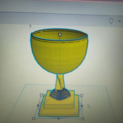 In Cúp Vô Địch 3D - Biểu Tượng Chiến Thắng