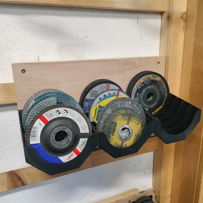 Giá treo/lưu trữ đĩa máy mài góc (Angle Grinder Disc Storage)
