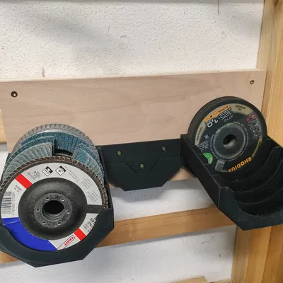 Giá treo/lưu trữ đĩa máy mài góc (Angle Grinder Disc Storage)
