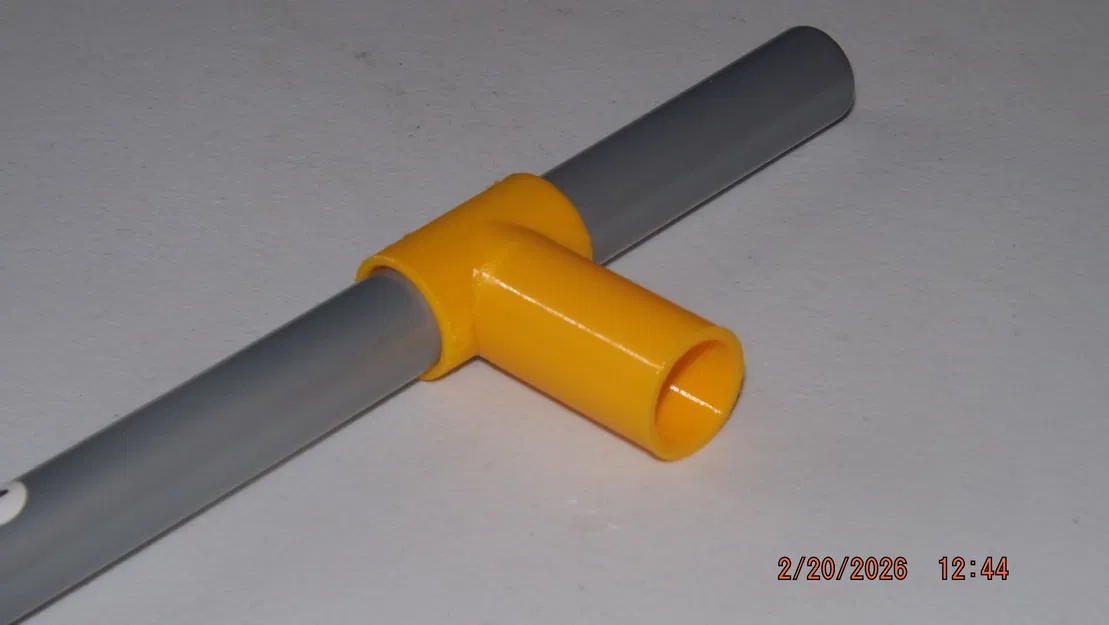 Khớp nối chữ T PVC 5/8" - Image 1