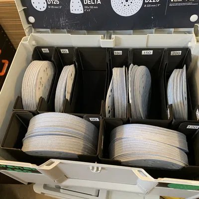 Bộ insert giấy nhám 150mm cho SYS3 237