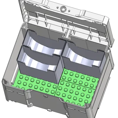 Bộ insert giấy nhám 150mm cho SYS3 237