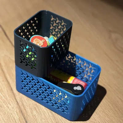 TriStar Stackable Modular Organizer – 100×75×75 mm