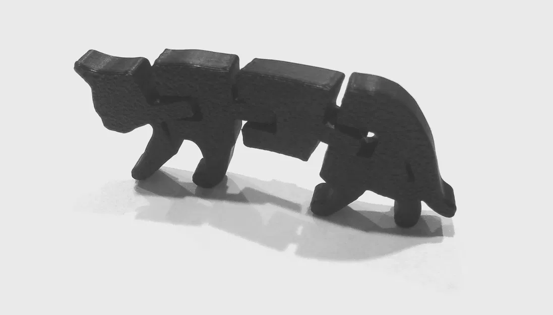 Mô Hình Mèo Uốn Dẻo 3D – Đồ Chơi In Nhanh, Không Cần Support - Image 2