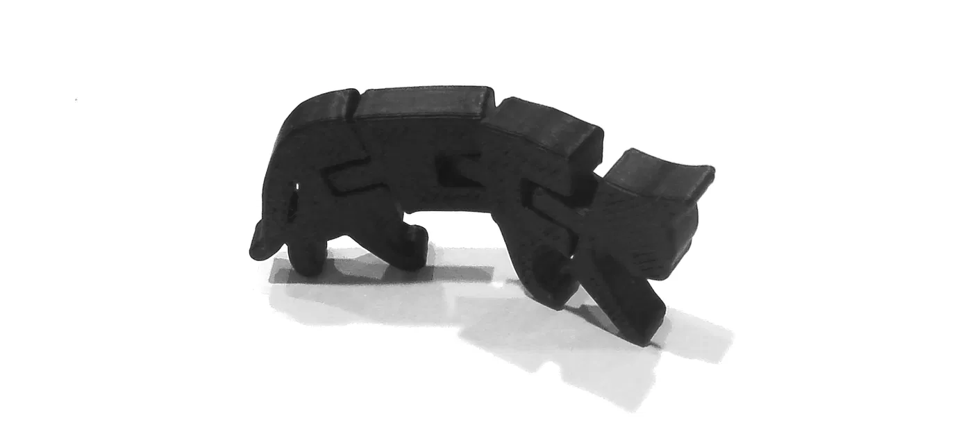 Mô Hình Mèo Uốn Dẻo 3D – Đồ Chơi In Nhanh, Không Cần Support - Image 3