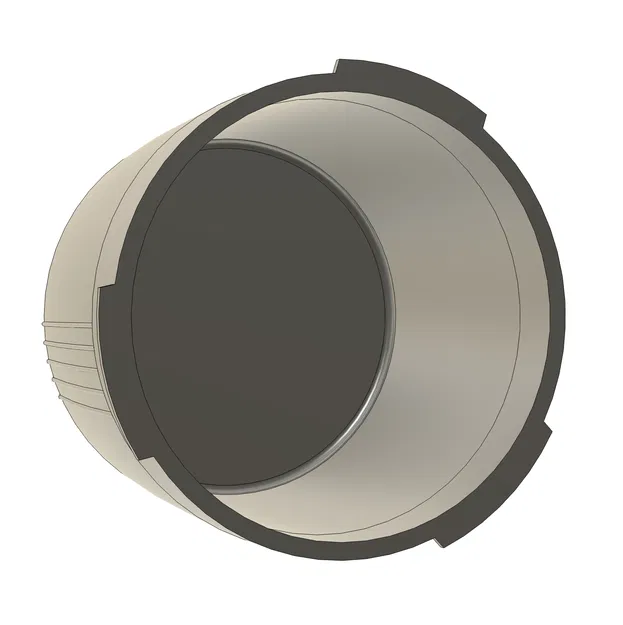 Nắp đậy ống kính sau Bronica S (Mô phỏng 3D) - Image 2