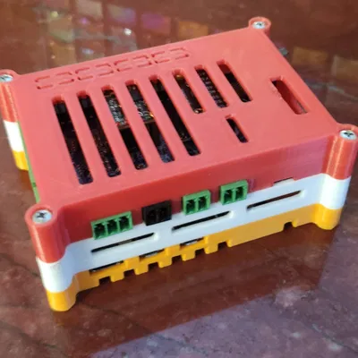 Vỏ cho Raspberry Pi 5 với MacArthur HAT