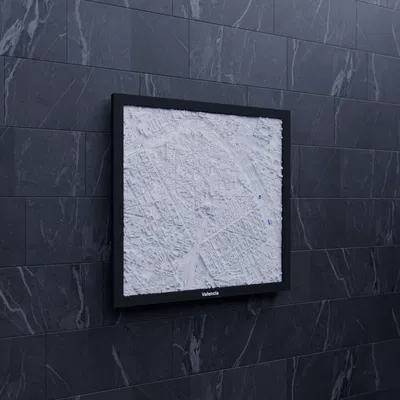 Valencia, Spain - Mô hình 3D thu nhỏ