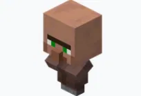 Mô Hình Baby Minecraft Villager Độc Đáo - In 3D - Image 1